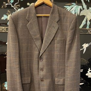 Men’s tweed jacket. Wool, made in Italy